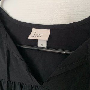 Black A New Day 3/4 Length Blouse